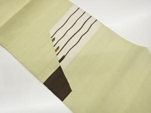 変わり横段模様織出し名古屋帯